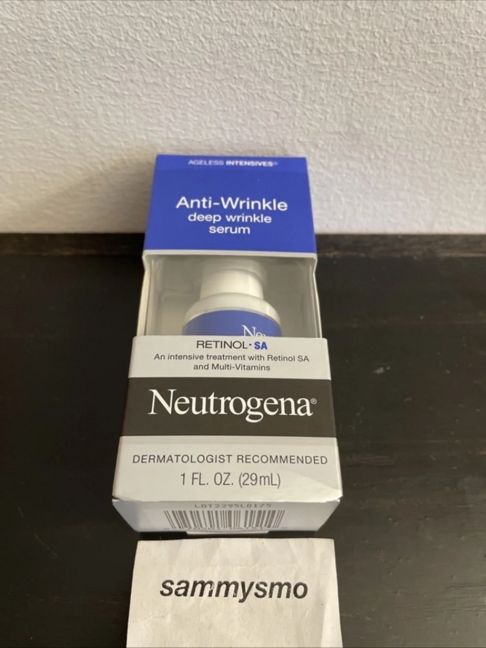 Neutrogena Anti Wrinkle Deep Wrinkle Serum, Retinol 1oz Discontinued